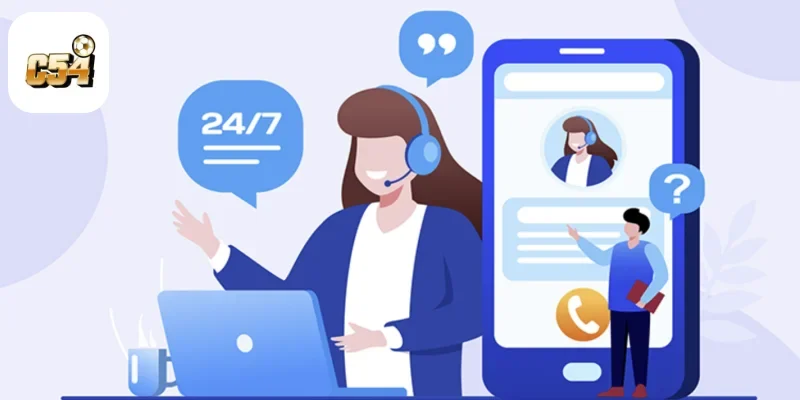 Chăm Sóc Khách Hàng C54 - Xử Lý Sự Cố Nhanh, Bảo Mật 24/7 1 Chăm Sóc Khách Hàng C54 - Xử Lý Sự Cố Nhanh, Bảo Mật 24/7