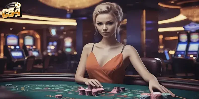 Dealer casino xinh đẹp C54  - Đặt cược cực hay và nhận thưởng khủng